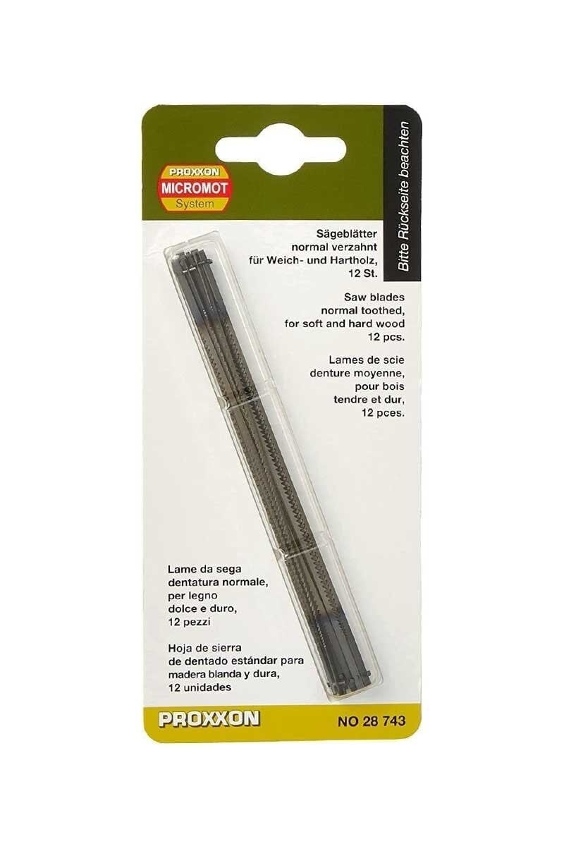 PROXXON Dsh İçin Pimli 12'li İnce Diş Kıl Testere Yedeği (P28743)