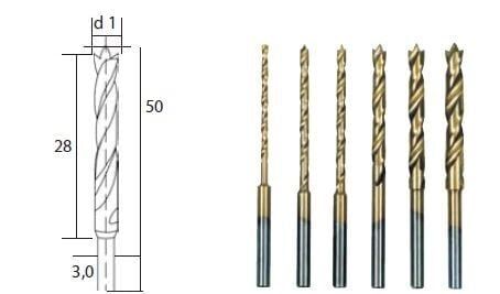 PROXXON 6 Parça Matkap Ucu Seti (28876)