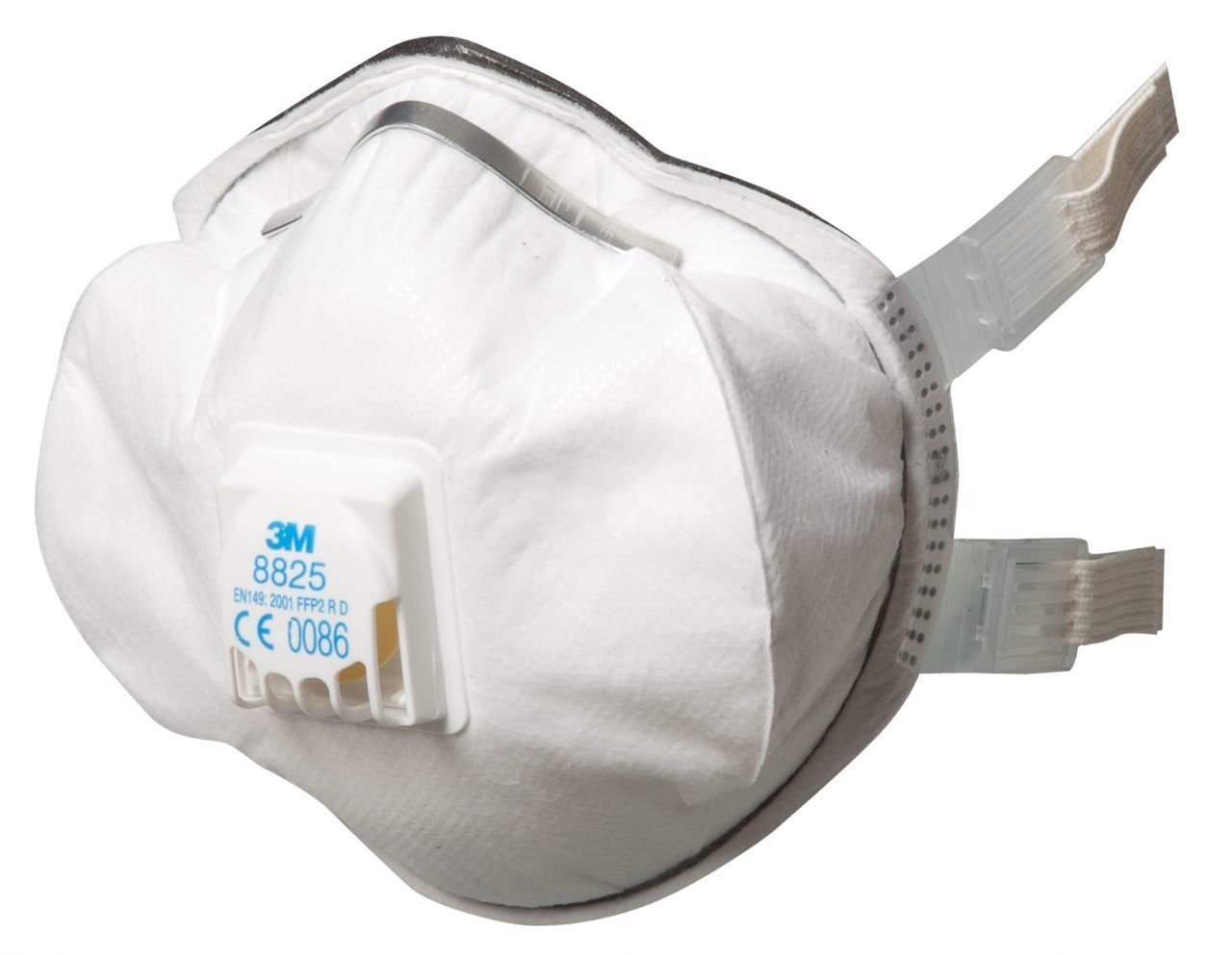 3M 8825 Ventilli Toz,Sis,Metal Dumanı Maskesi FFP2D