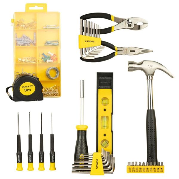 STANLEY İçi Dolu Ev Alet Bez Takım Çantası 38 Parça (STMT0-74101)