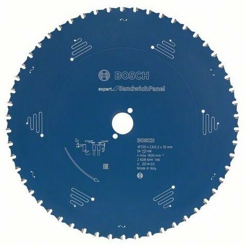 BOSCH Sandviç Paneller İçin 210 mm 36 Diş Daire Testere Bıçağı