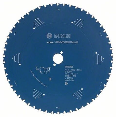 BOSCH Sandviç Paneller İçin 210 mm 36 Diş Daire Testere Bıçağı