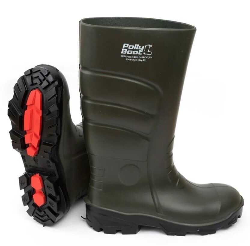 POLLYBOOT Galaxy Vega 04 Haki Çeliksiz Çizme (Numara Seçiniz)