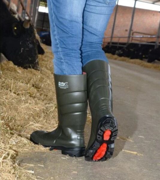 POLLYBOOT Galaxy Vega 04 Haki Çeliksiz Çizme (Numara Seçiniz)