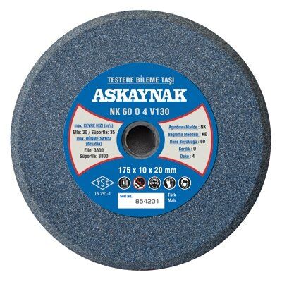ASKAYNAK NK Şerit Testere Bileme Taşı 175x8x20 mm