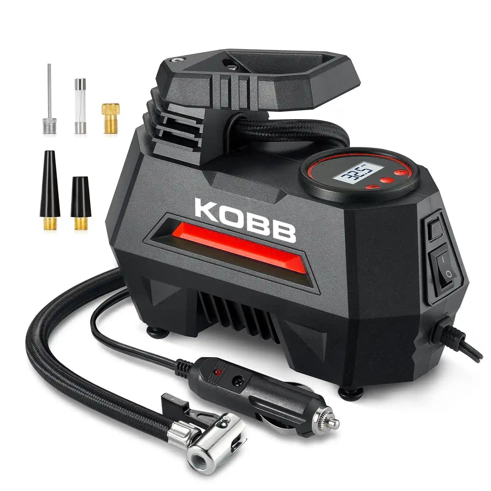 KOBB KB180 Dijital Göstergeli Hava Pompası 12 Volt 150 Psi