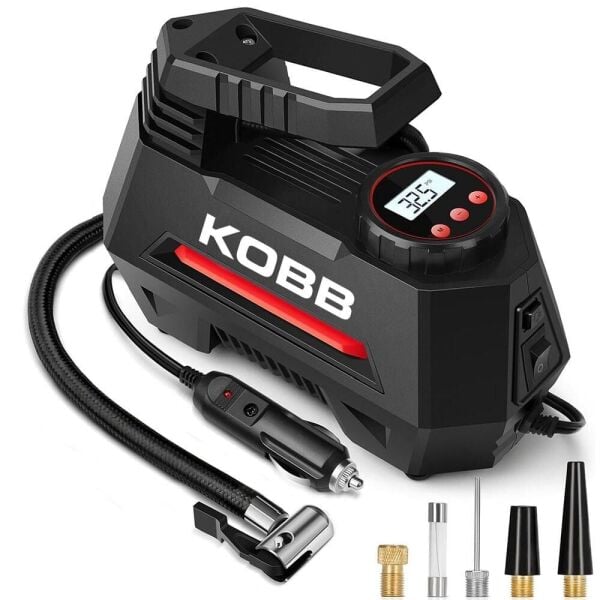 KOBB KB180 Dijital Göstergeli Hava Pompası 12 Volt 150 Psi