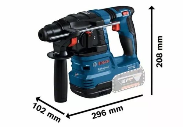 BOSCH GBH 185-LI 18 Volt Akülü Kırıcı Delici 4.0 Ah Tek Akülü