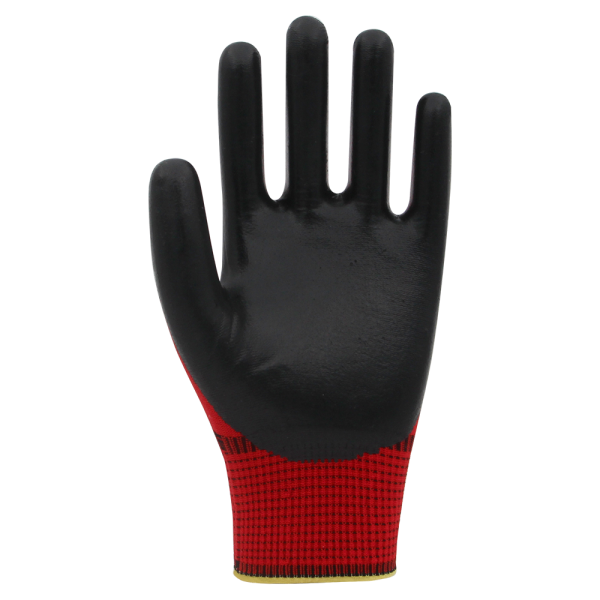 BEYBİ PN-5 Kırmızı Siyah 10 Numara Nitril İş Eldiveni