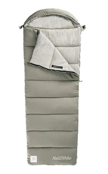 NATUREHIKE M400 Pongee Pamuklu Uyku Tulumu -18 Derece (Yeşil-Sağ)