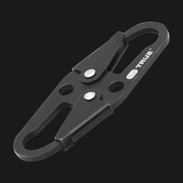 TRUE UTILITY Doubletrap 2 Karabina Anahtarlık (TU 916K)