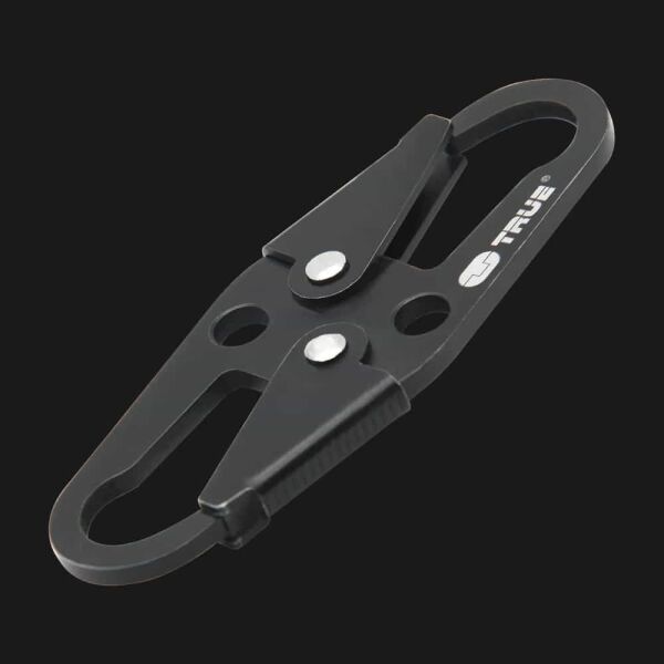 TRUE UTILITY Doubletrap 2 Karabina Anahtarlık (TU 916K)