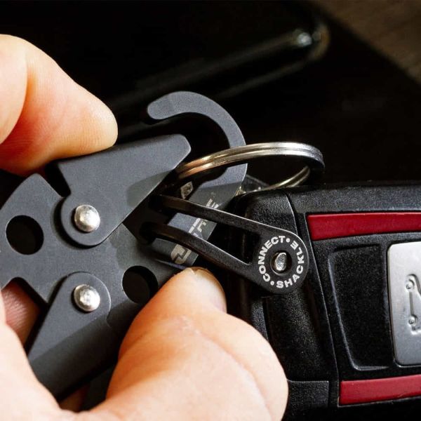 TRUE UTILITY Doubletrap 2 Karabina Anahtarlık (TU 916K)