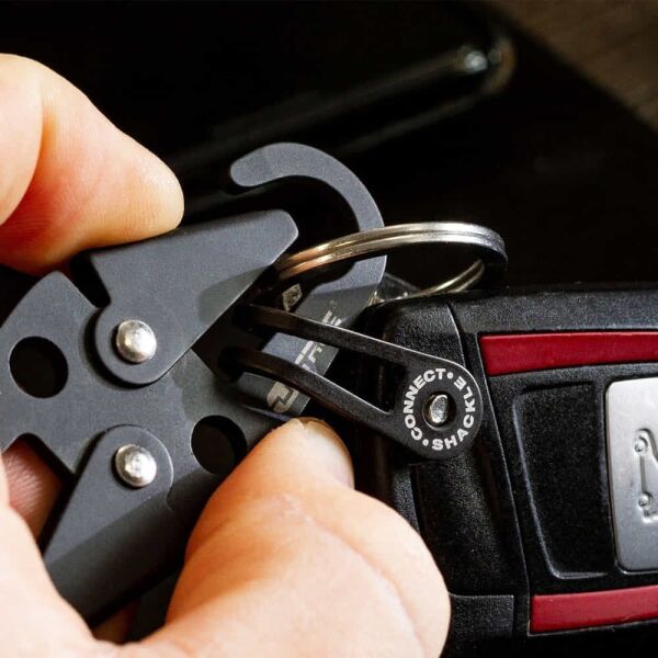 TRUE UTILITY Doubletrap 2 Karabina Anahtarlık (TU 916K)