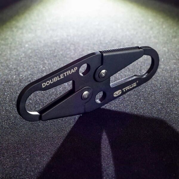 TRUE UTILITY Doubletrap 2 Karabina Anahtarlık (TU 916K)