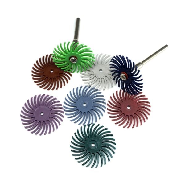 ROX Wood Detay Parlatma Fırça Seti 10 Parça (Dremel Uyumlu)