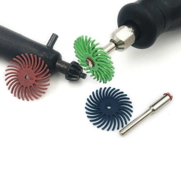 ROX Wood Detay Parlatma Fırça Seti 10 Parça (Dremel Uyumlu)