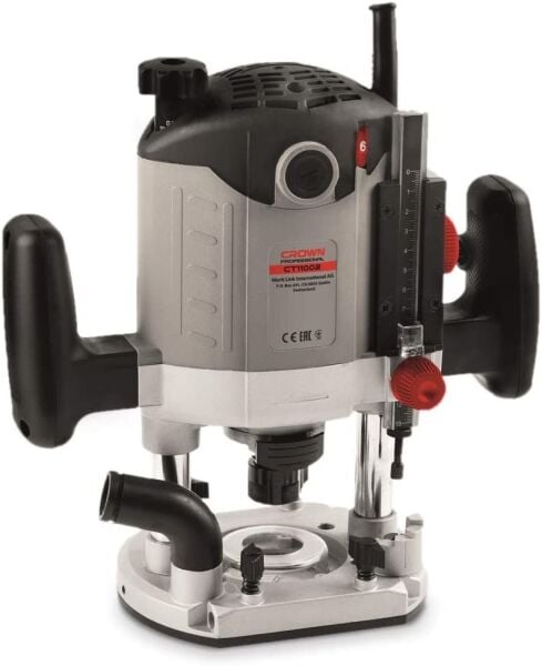 CROWN CT11002 El Freze Makinası 12 mm 1400 Watt