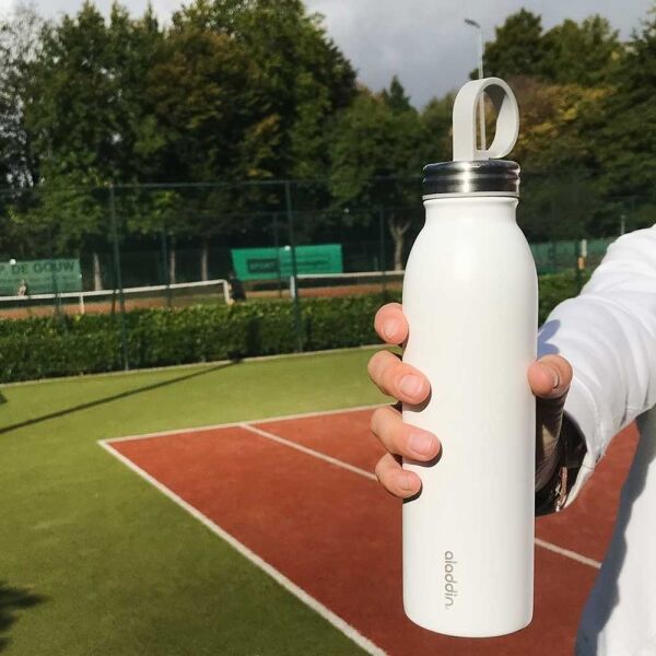 ALADDIN Chilled Thermavac™ Çelik Soğuk Su Termosu Beyaz 0.55 Lt