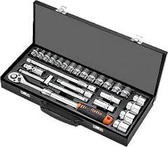 Retta 1/2  6 Köşe Lokma Seti 25 Parça Uzatmalı Cırcır RLT2501