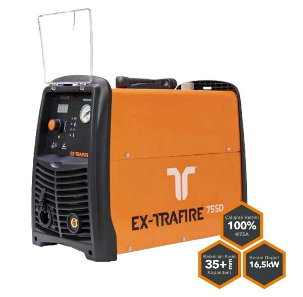 THERMACUT EX-TRAFIRE 75 SD Plazma Kesme Makinası 75 Amper