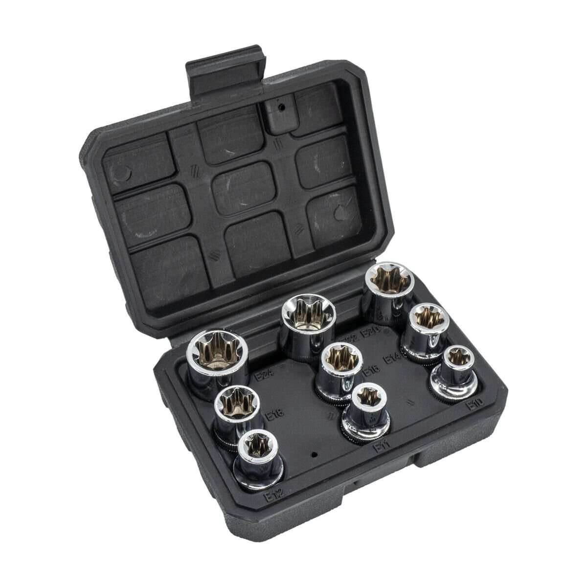 NEXON 5547 1/2'' Torx Lokma Anahtar Seti 9 Parça