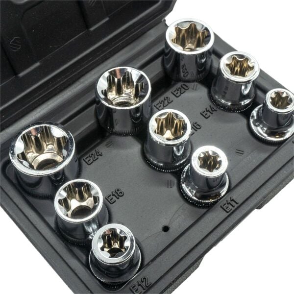 NEXON 5547 1/2'' Torx Lokma Anahtar Seti 9 Parça