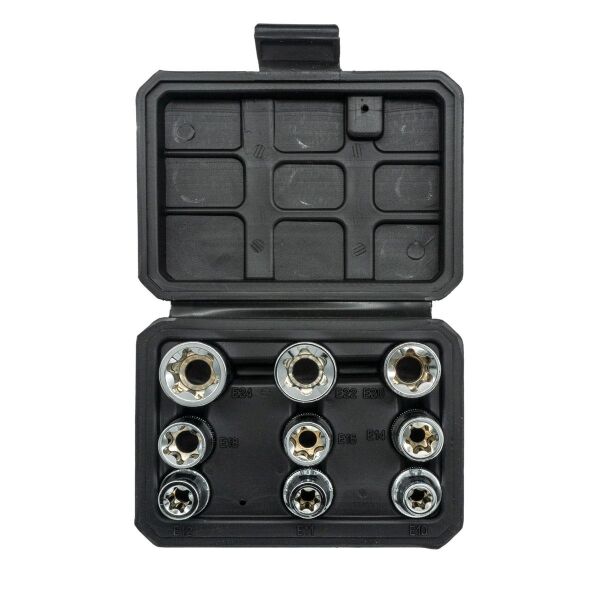 NEXON 5547 1/2'' Torx Lokma Anahtar Seti 9 Parça