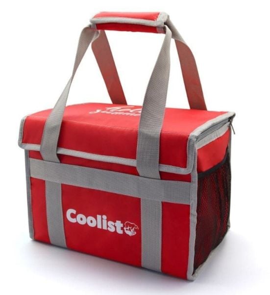 COOLIST CL36 Katlanır Termos Çanta 36 Litre (Kırmızı)