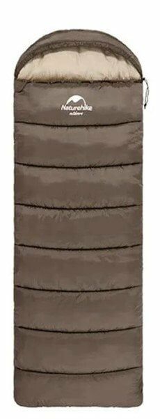NATUREHIKE U150 Uyku Tulumu -6 Derece (Kahverengi-Sol)
