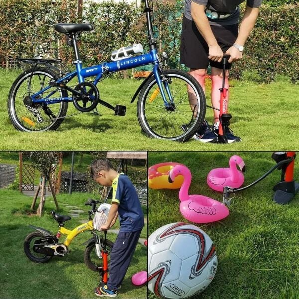 KOBB KB3848 Analog Basınç Göstergeli Taşınabilir El Pompası  87 Psi