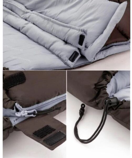 NATUREHIKE U250 Uyku Tulumu -10 Derece (Kahverengi-Sağ)