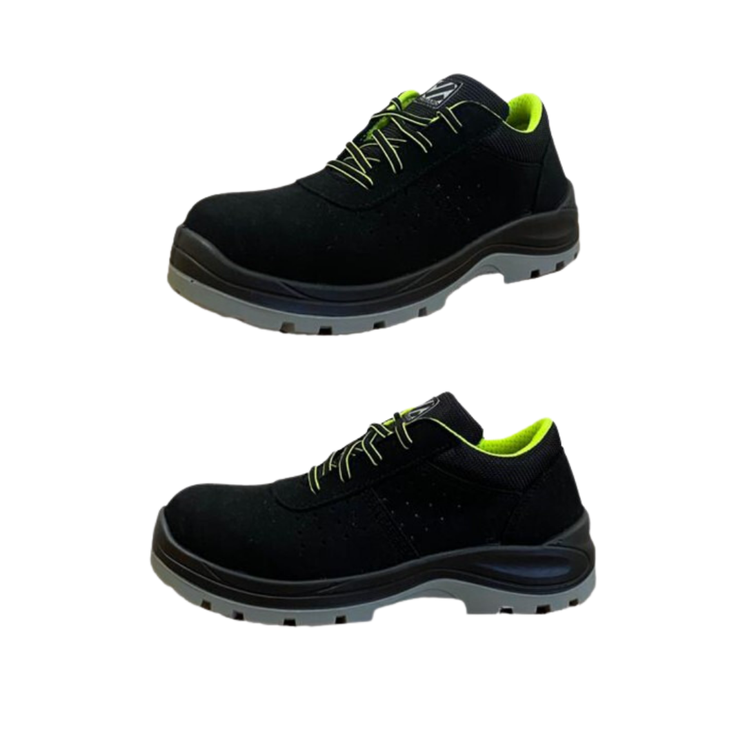 Zimaro S1 Yeşil Süet Çelik Burunlu İş Ayakkabısı No:43