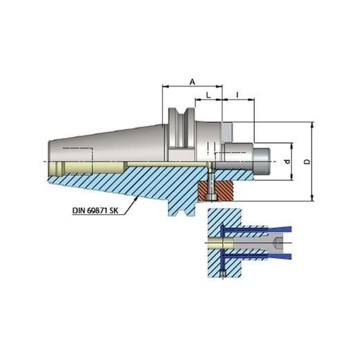 Heikenei SK50 Alın Kamalı Malafa Din69871