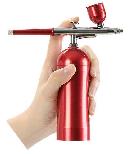 ROX0068 Kendinden Kompresörlü Akülü Airbrush Mini Boya Tabancası