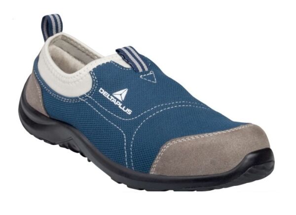 DELTAPLUS MIAMI S1P SRC Bez İş Ayakkabısı Siyah - Mavi (Numara Seçiniz)