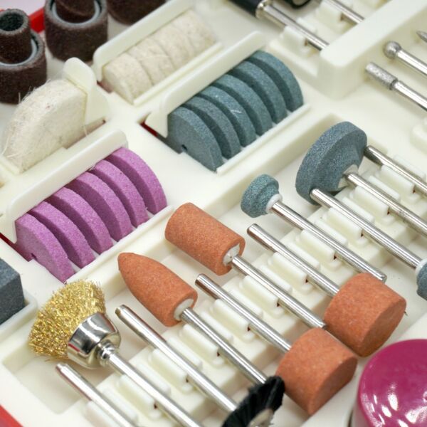 ROX 0075 Gravür Makinesi İçin 189 Parça Aksesuar Seti