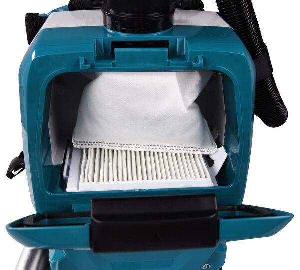 MAKİTA DVC 261Z  Akülü Sırt Tipi Süpürge Makinası (Akü ve Şarj Aleti Hariç)