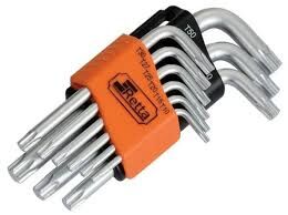 Retta Deliksiz Kısa Torx Allen 9 Parça RAT6009