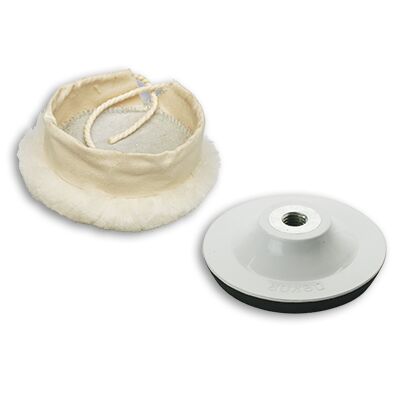 Dekor 1815 Saf Yün Polisaj Seti İpli Çap 11.5cm