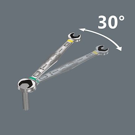 WERA JOKER 6002 Açık İkiağız Anahtar 17-19 mm