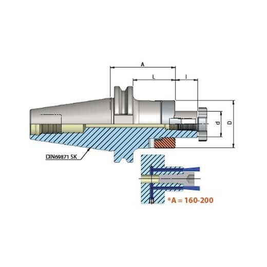 Heikenei SK40 Kombine Malafa