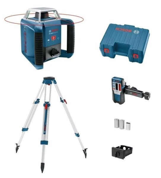 BOSCH GRL 400 H Rotasyon Lazerli Nivo Seti 400 mt Mesafeli