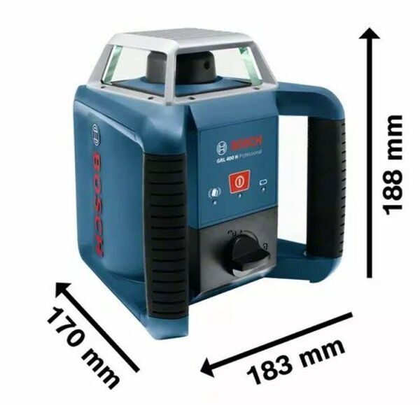 BOSCH GRL 400 H Rotasyon Lazerli Nivo Seti 400 mt Mesafeli
