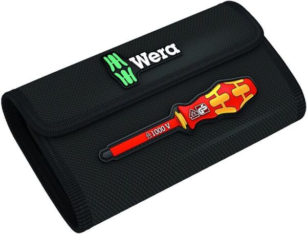 WERA KraftForm Kompact  VDE 7 Parça 1000 Volt İzoleli Tornavida Takımı (05006600001)
