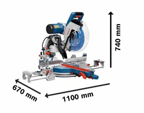 BOSCH GCM 12 GDL Kızaklı Gönye Kesme Makinası