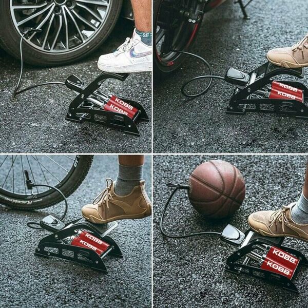 KOBB KB5402D Çift Pistonlu Dijital Göstergeli Ayak Pompası