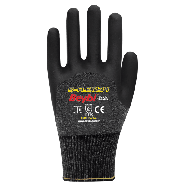 BEYBİ B-Flex134 Köpük Eldiven 9 Numara