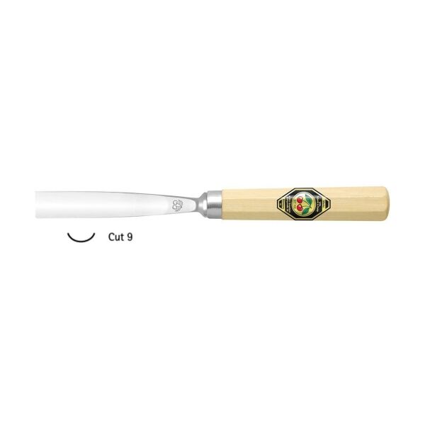 KIRSCHEN Two Cherries 18 mm Oluklu Iskarpela Cut9 (3109018)