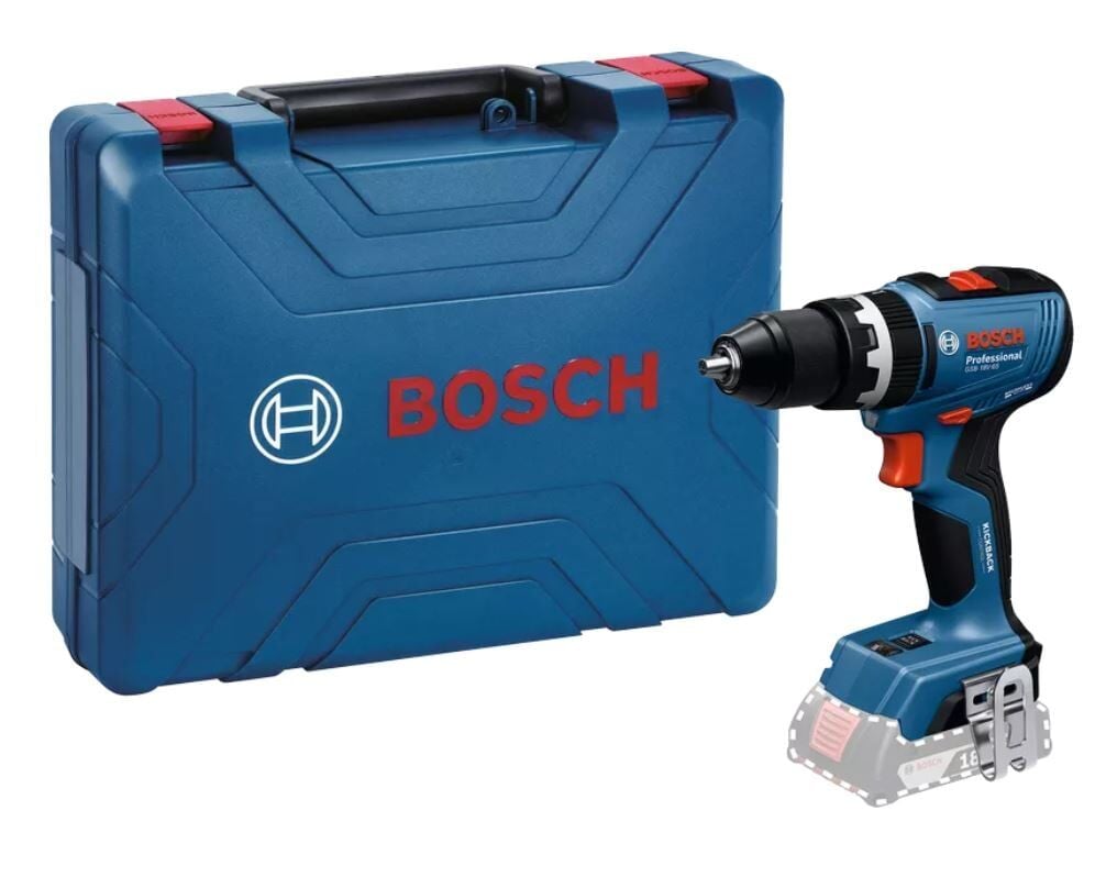 BOSCH GSB 18V-65 Akülü Darbeli Matkap 18 Volt-Kömürsüz (Akü ve Şarj Aleti Hariç)